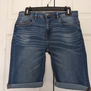 CULTURA Men's Denim Shorts